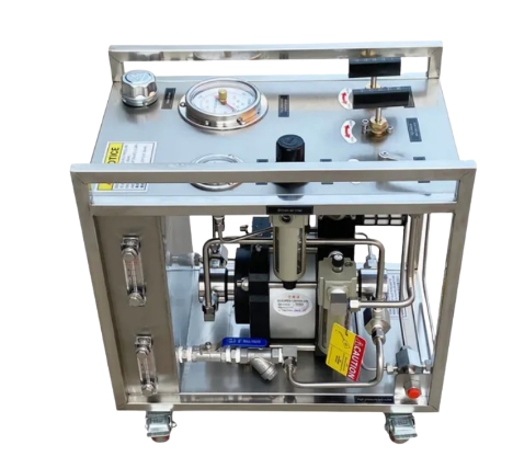 Hệ thống thử áp bình chịu áp 2000-3000 bar